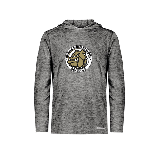 [FOLHCGBK-YS-LOGO1] Decker Youth Charge Hoodie (Youth S, Black, Logo 1)