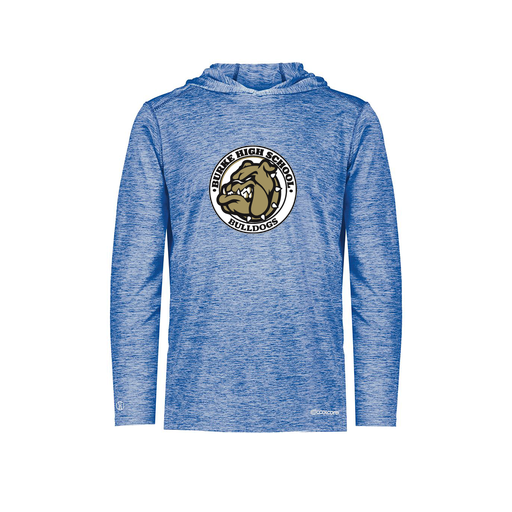 [FOLHCGRY-YS-LOGO1] Decker Youth Charge Hoodie (Youth S, Royal, Logo 1)